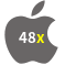 Aplicativo 48x para iOS